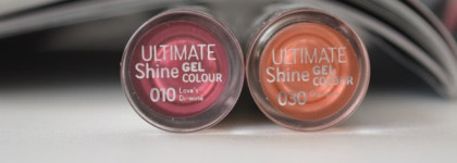 Catrice Ultimate Shine Gel Colour в оттенках #010 Love's Di-Wine, #030 Orangina