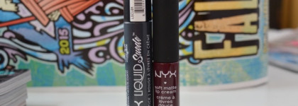 NYX Liquide Suede Cream Lipstick Lscl01 Stone Fox & Lscl05 Orange County