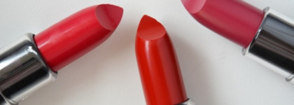 NYX Matte lipstick Bloody Mary (Mls18), Perfect Red (Mls10), Merlot (Mls16)