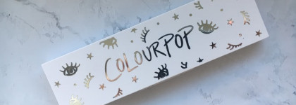 Фиолетовые тени Colourpop pressed powder palette "Feel a way"