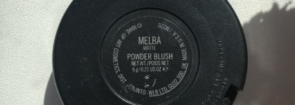 Румяна MAC powder blush matte в оттенке «Melba» и кисть для румян Smashbox camera ready «Buildable cheek brush»