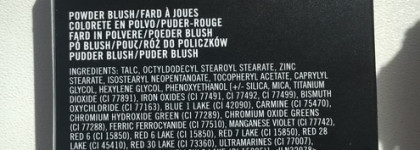 Румяна MAC powder blush matte в оттенке «Melba» и кисть для румян Smashbox camera ready «Buildable cheek brush»