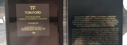 Блестящий атлас: тени Tom Ford eye color quad “03 Nude Dip”
