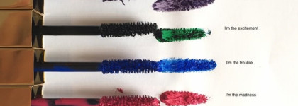 Зелёная зелень зеленеет: цветная тушь для ресниц Yves Saint Laurent Mascara Vinyl Couture в оттенке #3 “I’m the excitement”