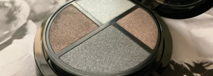 Атласные и сверкающие тени Giorgio Armani Eyes To Kill Quattro 4 creamy powders eyeshadows palette в оттенке #04 "Fame"