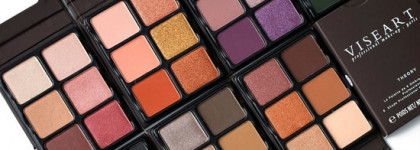 Хромированная красавица. Тени от Viseart "Theory Chroma III". Сравнение с палетками Tom Ford "Nude dip" и Armani "Fame"