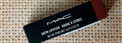 Помада цвета алычи: MAC Satin lipstick #806 "Del Rio"