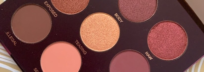 Тени FFleur цвета "бургунди" - "Burgundy Blast" 9 tempting eyeshadows