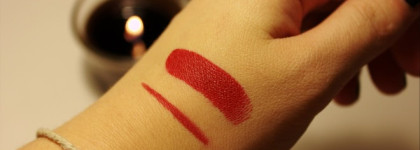 Помада Russian Red от MAC и её компаньон Lip Pencil MAC в оттенке Brick