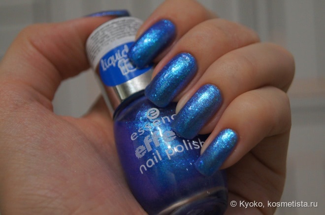 Ослепительный красавец Essence effect nail polish Lady Mermaid 30