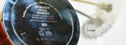 Ностальгия о лете. Diorskin Nude Shimmer Instant Illuminating Powder 001 with kabuki brush