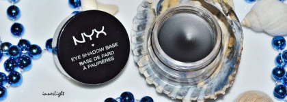 Черное VS Белое. NYX Eyeshadow Base. Оттенок 05 Black
