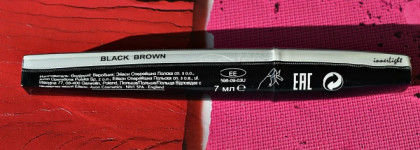 Вдохновленная формой пера. Тушь для ресниц Avon Super extend Winged out mascara "СуперДлина Акцент" в оттенке Black Brown