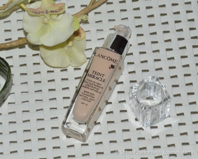 Мой лучший зимний тональный крем: Lancome Teint Miracle, #010 Beige Porcelaine