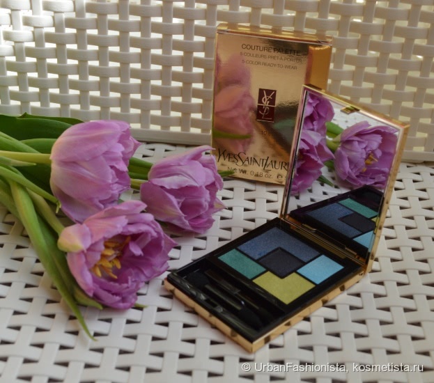С прицелом на лето: YSL Couture Eye Palette, #10 Lumieres Majorelle