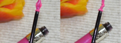 Такие разные YSL Gloss Volupte: #049 Terriblement Fuchsia и #204 Corail Trapeze