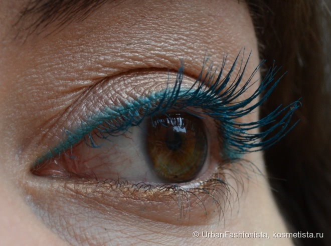 Collistar Ti Amo 500 Art Design Mascara Panoramic Volume “Art” For the Lashes, Green/Blue “Take Me Away”