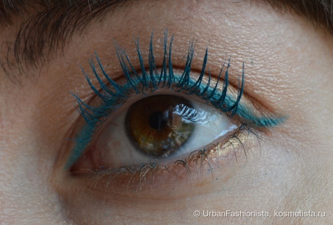Collistar Ti Amo 500 Art Design Mascara Panoramic Volume “Art” For the Lashes, Green/Blue “Take Me Away”