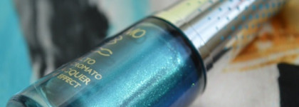 Глубокое синее море: Collistar Ti Amo 500 Nail Lacquer Chrome Effect, #660 Green/Blue "Take me away"