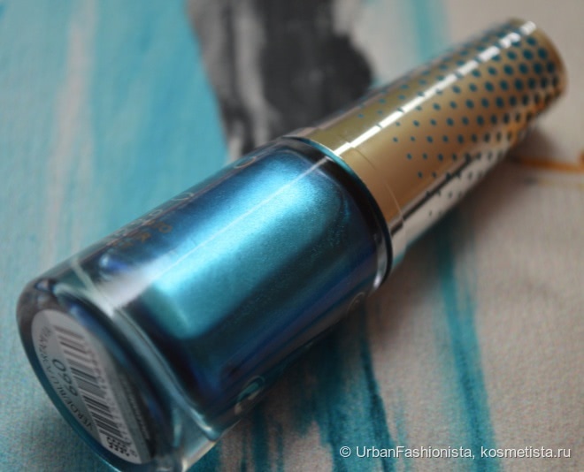 Глубокое синее море: Collistar Ti Amo 500 Nail Lacquer Chrome Effect, #660 Green/Blue