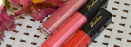 Мои летние любимцы Guerlain Gloss D’Enfer в оттенках #420 Rouge Shebam, #440 Coral Wizz, #462 Rosy Bang