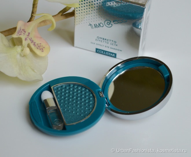 Collistar Ti Amo 500 Silk Effect Eye Shadow в оттенке #74 Green/Blue “Take Me Away”