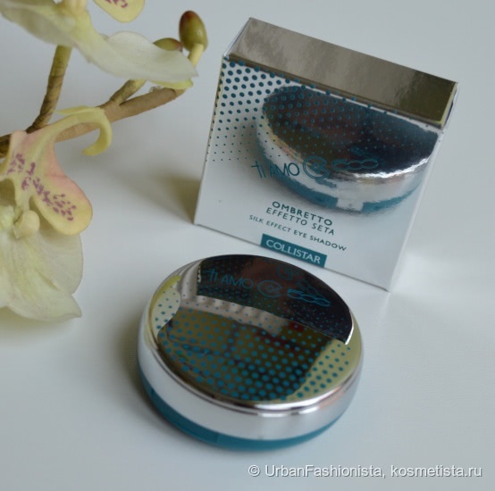 Collistar Ti Amo 500 Silk Effect Eye Shadow в оттенке #74 Green/Blue “Take Me Away”