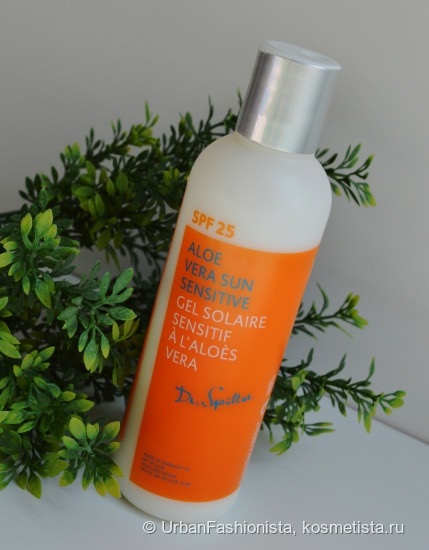 Защищаем лицо от солнца с Dr. Spiller Aloe Vera Sun Sensitive SPF 25