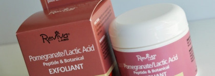 Чемпион по эффективности: кислотная маска-эксфолиант Reviva Labs Pomegranate/Lactic Acid Peptide & Botanical Exfoliant