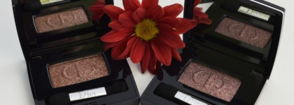 Удивительные и многогранные Dior Diorshow Mono Lustrous Smoky Saturated Pigment Smoky Eyeshadow в оттенках #684 Reflection и #794 Fever