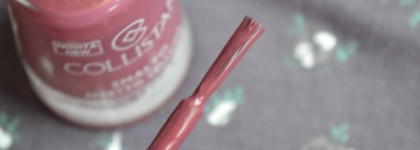 Осенняя новинка - сатиновый лак для ногтей Collistar Velvet Effect Nail Lacquer в оттенке #665 Charming Malaga