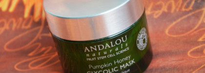 Гликолевая маска с тыквой и медом Andalou Naturals Pumpkin Honey Glycolic Mask + сравнение с другими популярными продуктами