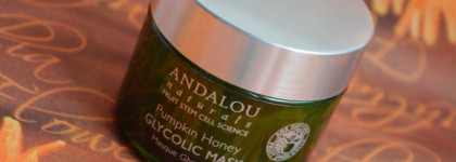 Гликолевая маска с тыквой и медом Andalou Naturals Pumpkin Honey Glycolic Mask + сравнение с другими популярными продуктами