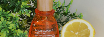 Оживляющая ампульная эссенция The Saem Power Ampoule Vitalizing с витаминами С и В3