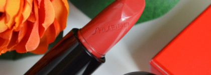 Яблоко в карамели. Shiseido Rouge Rouge Lipstick в оттенке RD308 Toffee Apple