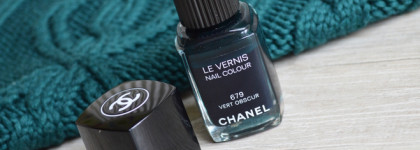 Ностальгия по прошлому: лак для ногтей Chanel Le Vernis Nail Colour в оттенке #679 Vert Obscur