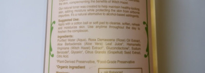 Тонер с ароматом лепестков розы и гамамелиса от Madre Labs