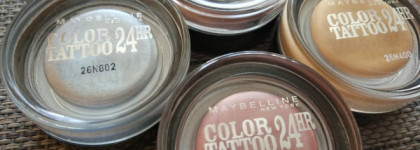 Маленькая, но горячо любимая коллекция Maybelline Color tattoo 24h