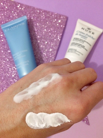 Увлажняющие маски Clarins и Nuxe
