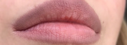 Nyx Soft matte lip cream Rome + Lime Crime lip liner Taupest = LOVE