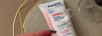 Numis® med Бальзам для рук с 10 % мочевиной, Lanopearl Крем для рук с маслом розы