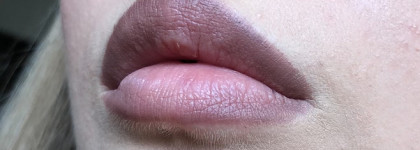 Мое любимое комбо - карандаш для губ Shik в оттенке Garda и помада YSL Rouge Volupte Shine №49