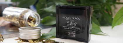 Изумрудные запеченые тени для век Nouba Eyeshadow Hidden Black 201 из летней коллекции 2017 Nouba Unconventional Glam