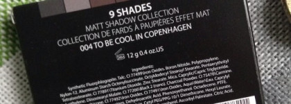Палетка теней Gosh 9 Shades 004 To Be Cool in Copenhagen - новинка весны