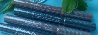 4 матовых оттенка кремовых теней в стике Gosh Forever Eye Shadow Matt - новинка