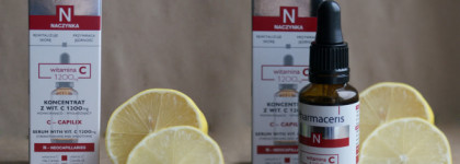 Прощай, купероз? Укрепляющий и разглаживающий концентрат с витамином С 1200 мг от Pharmaceris: до и после