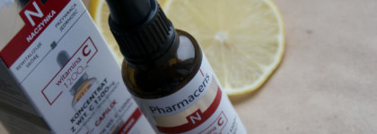 Прощай, купероз? Укрепляющий и разглаживающий концентрат с витамином С 1200 мг от Pharmaceris: до и после