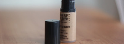 Make up for ever face an body. Восторг или разочарование?