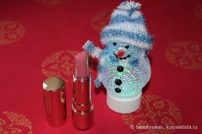 Последний штрих к новогоднему макияжу - Clarins Joli Rouge в оттенке 750