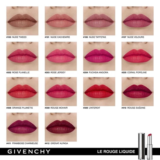 Givenchy Le Rouge Liquide в оттенке 106 Nude Taffetas (pink nude)